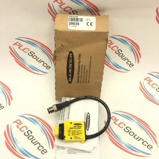 BANNER ENGINEERING SM31ELQDP MINI-BEAM EMITTER w/ 150 mm CABLE