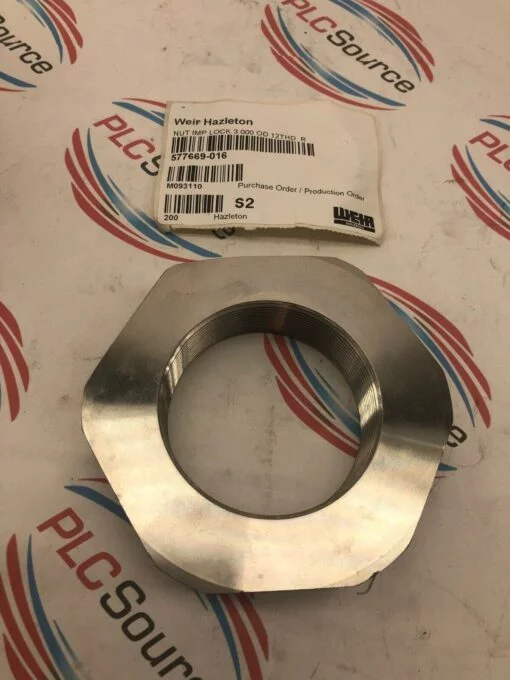 WEIR HAZELTON 577669-016 IMPELLER LOCKNUT 3.000 OD 12THD R - Image 6