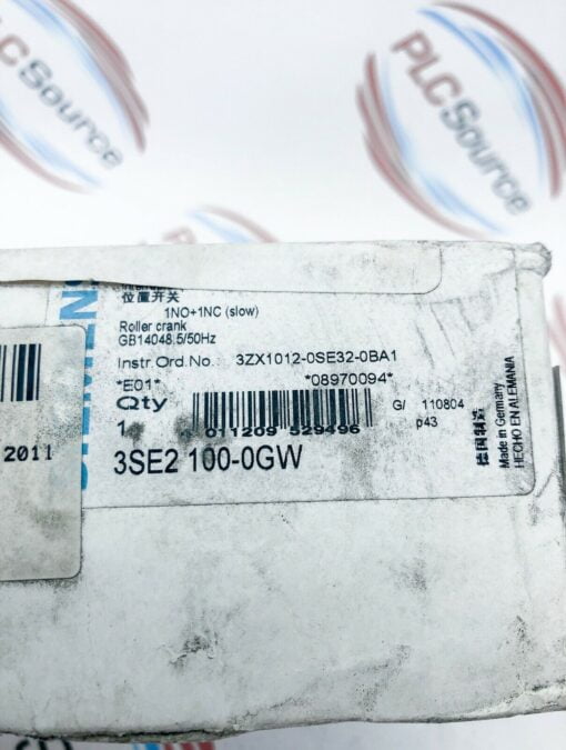 SIEMENS 3SE2 100-0GW ROLLER CRANK POSITION SWITCH - Image 2