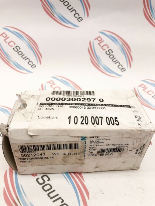 SIEMENS 3SE2 100-0GW ROLLER CRANK POSITION SWITCH - Image 5