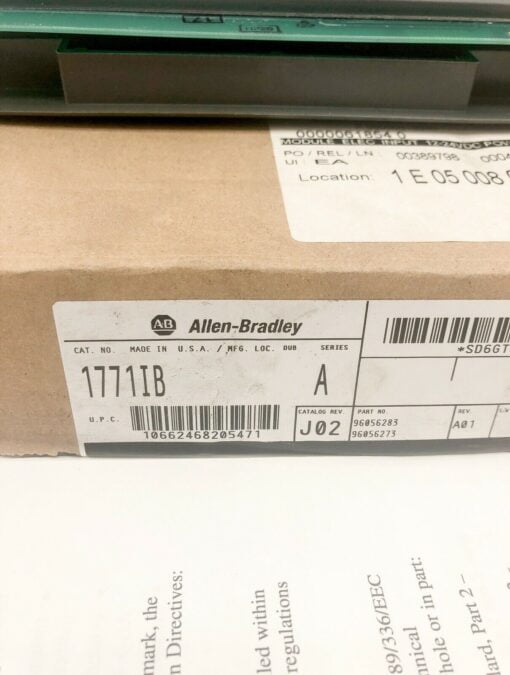 ALLEN BRADLEY 1771IB SERIES A INPUT MODULE - Image 3