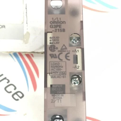 OMRON G3PE-215B SOLID STATE RELAY CONTACTOR DIN RAIL, HEAT SINK - Image 3