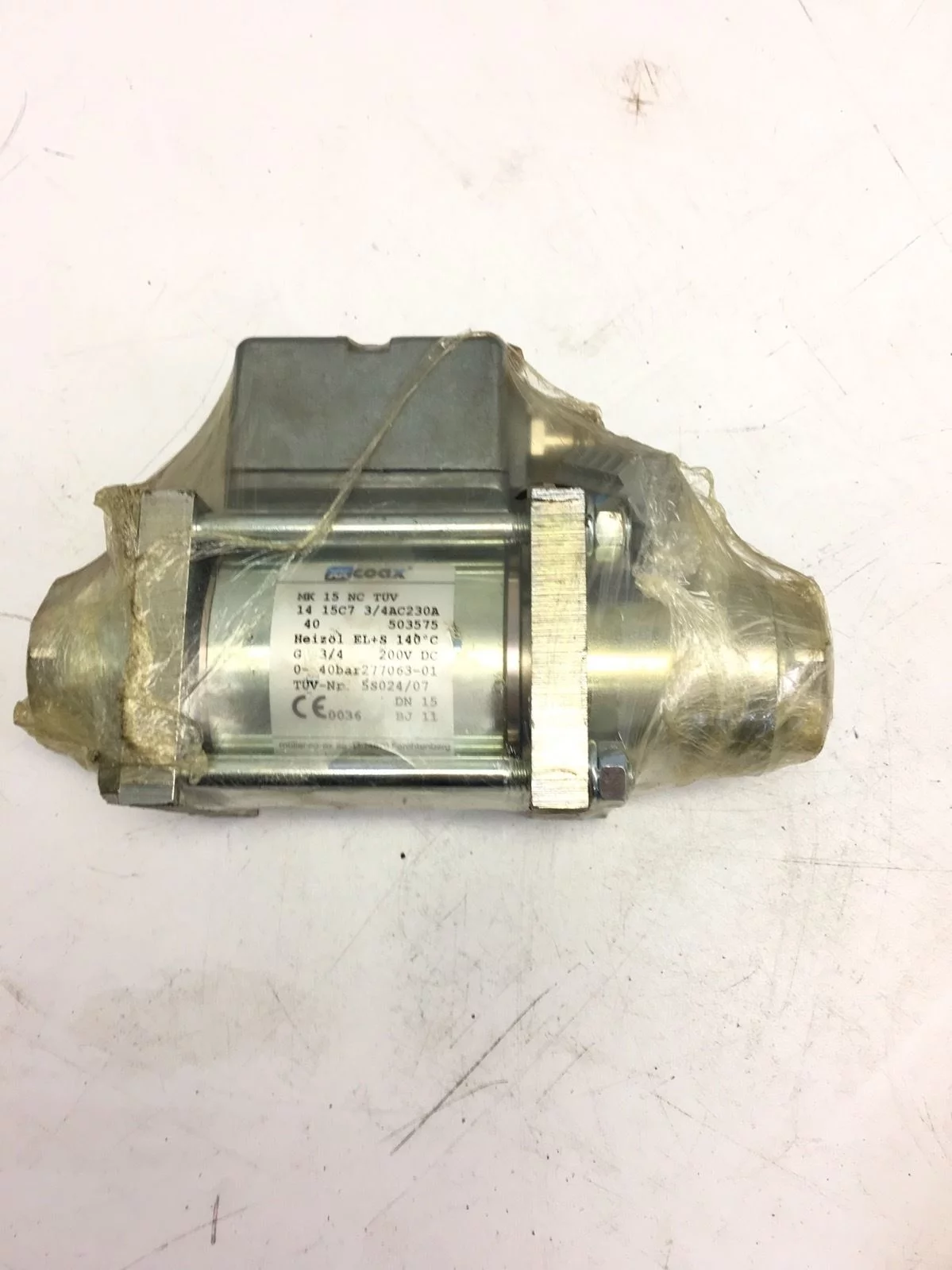 NEW COAX Â MK 15 NC TUV 2/2 WAY DIRECT ACTING COAXIAL VALVES, SHUT OFF, (B276) 1