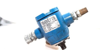 SETRA PRESSURE TRANSDUCER MODEL 256 P/N 2561005PG2M11 0-5 PSIG 24VDC USED (H108) 1