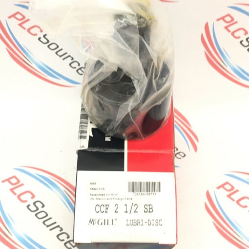 McGILL CCF 2-1/2SB LUBRI-DISC CROWNED CAM FOLLOWER, HEX BORE