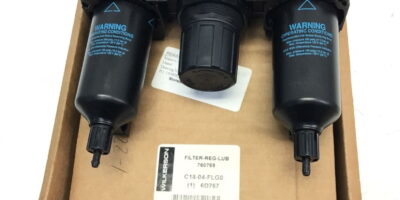 NEW IN BOX WILKERSON C18-04-FLG0 Filter Regulator Lubricator, 1/2 In