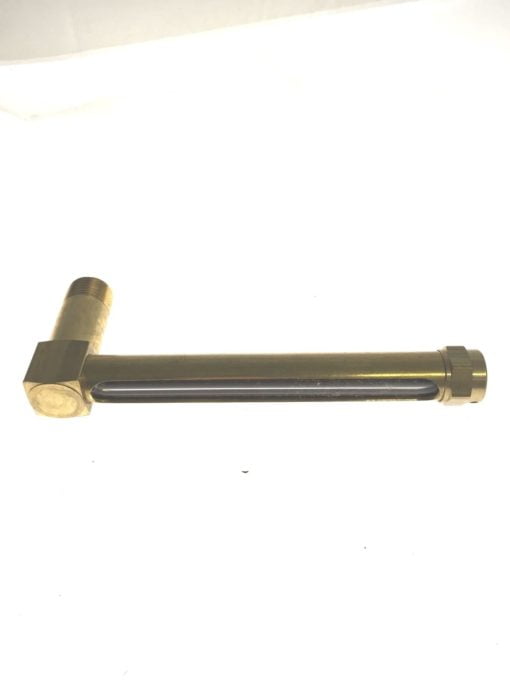 MCMASTER-CARR FRONT MOUNT, LIQUID LEVEL GAUGE, LUBE DEVICES, 1142K19, NEW, H109 2