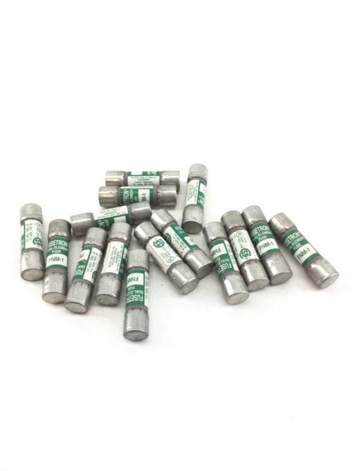 FUSETRON FNM-1 DUAL-ELEMENT FUSE LOT OF 15 (A609) 1
