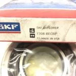 NEW IN BOX SKF 7308 BECBP ANGULAR CONTACT ROLLER BEARING, 7308-BECBP (H234) 2