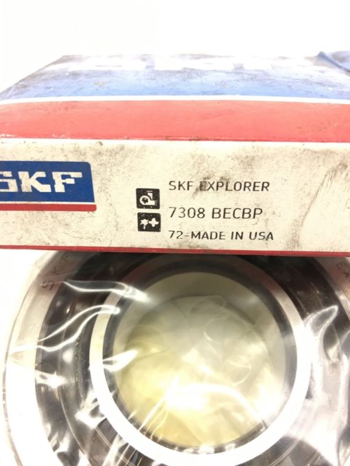 NEW IN BOX SKF 7308 BECBP ANGULAR CONTACT ROLLER BEARING, 7308-BECBP (H234) 2