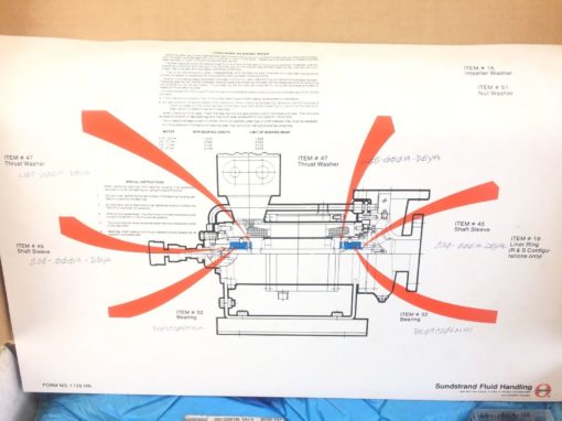 NIB! SUNDSTRAND SUNDYNE RK1CP2HNA/A/A2 BEARING REPLACEMENT KIT 743679-89 (B60) 3