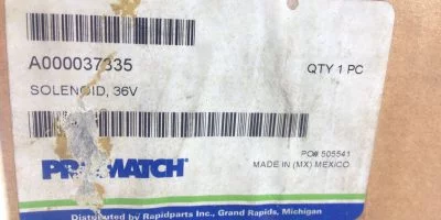 NEW, FACTORY-SEALED! CATERPILLAR A000037335 SOLENOID 36V FAST SHIP!!! (H233) 1