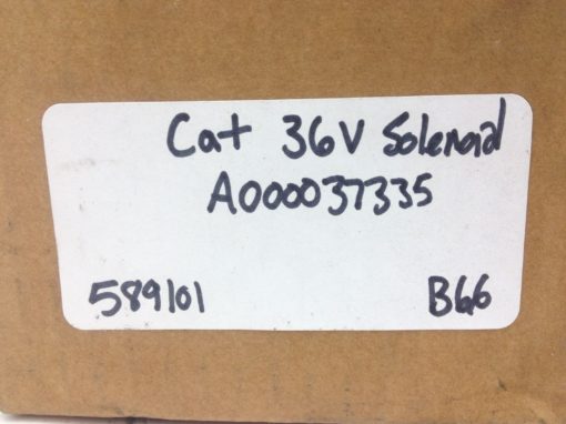 NEW, FACTORY-SEALED! CATERPILLAR A000037335 SOLENOID 36V FAST SHIP!!! (H233) 2