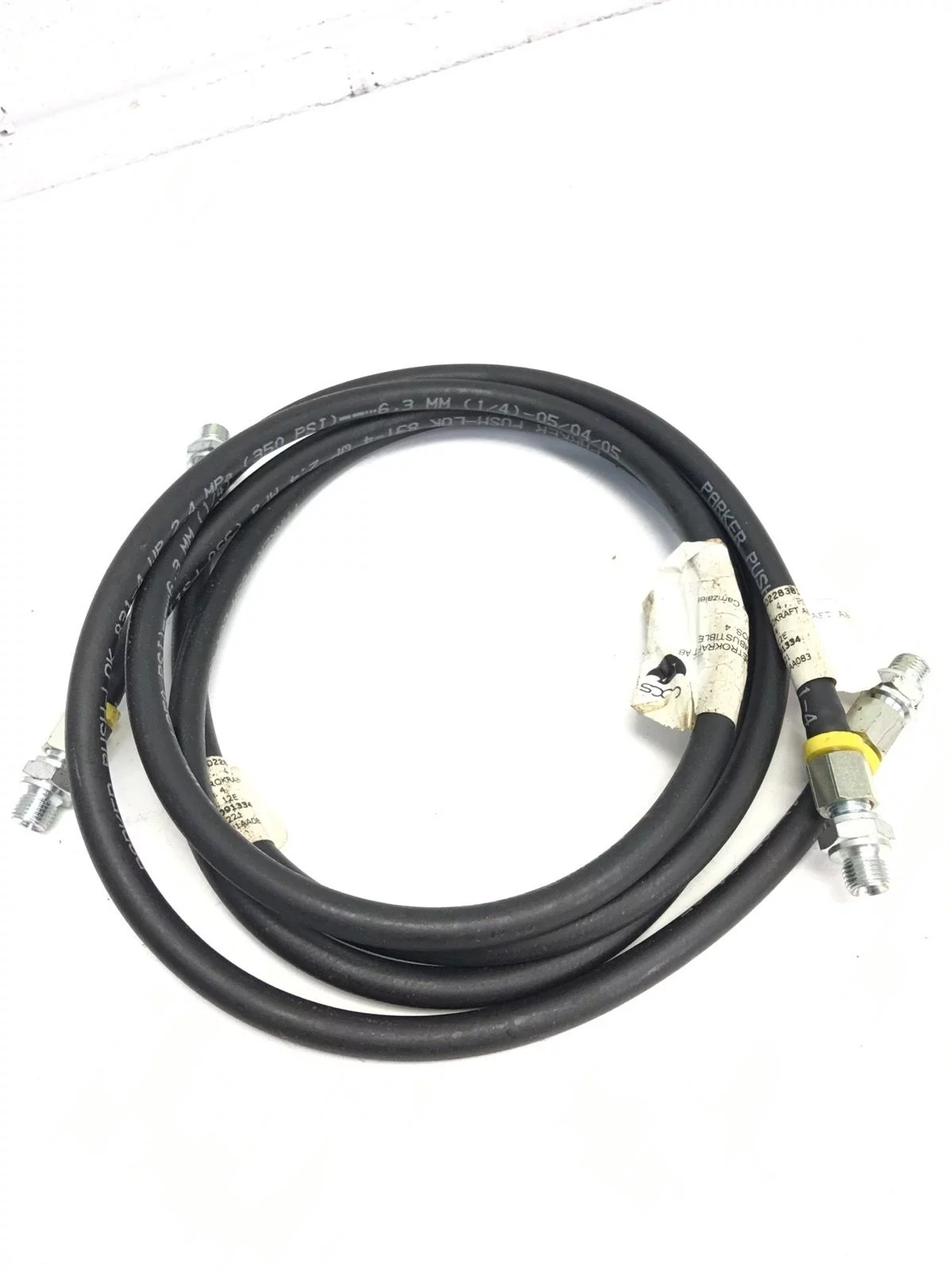 NEW LOT OF 2Â PETROKRAFT OIL HOSE AB/POS 4 FIGURE 12E, FAST SHIPPING, (B278) 1