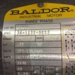 BALDOR ELECTRIC MOTOR