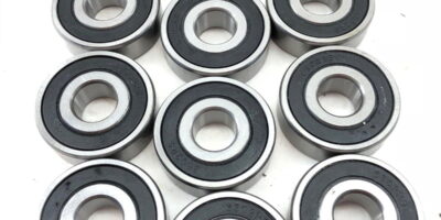 LOT OF 12 NEW 6302RS DEEP GROOVE RUBBER SEALED SHIELDED BALL BEARING (A875) 1