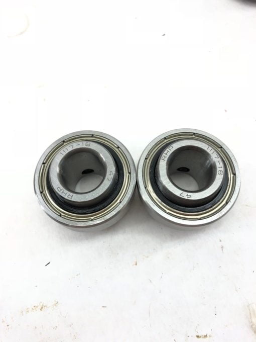 LOT OF 2 NEW RHP 1117-16 SELF-LUBE BALL BEARING, FAST SHIP! (A875) 1
