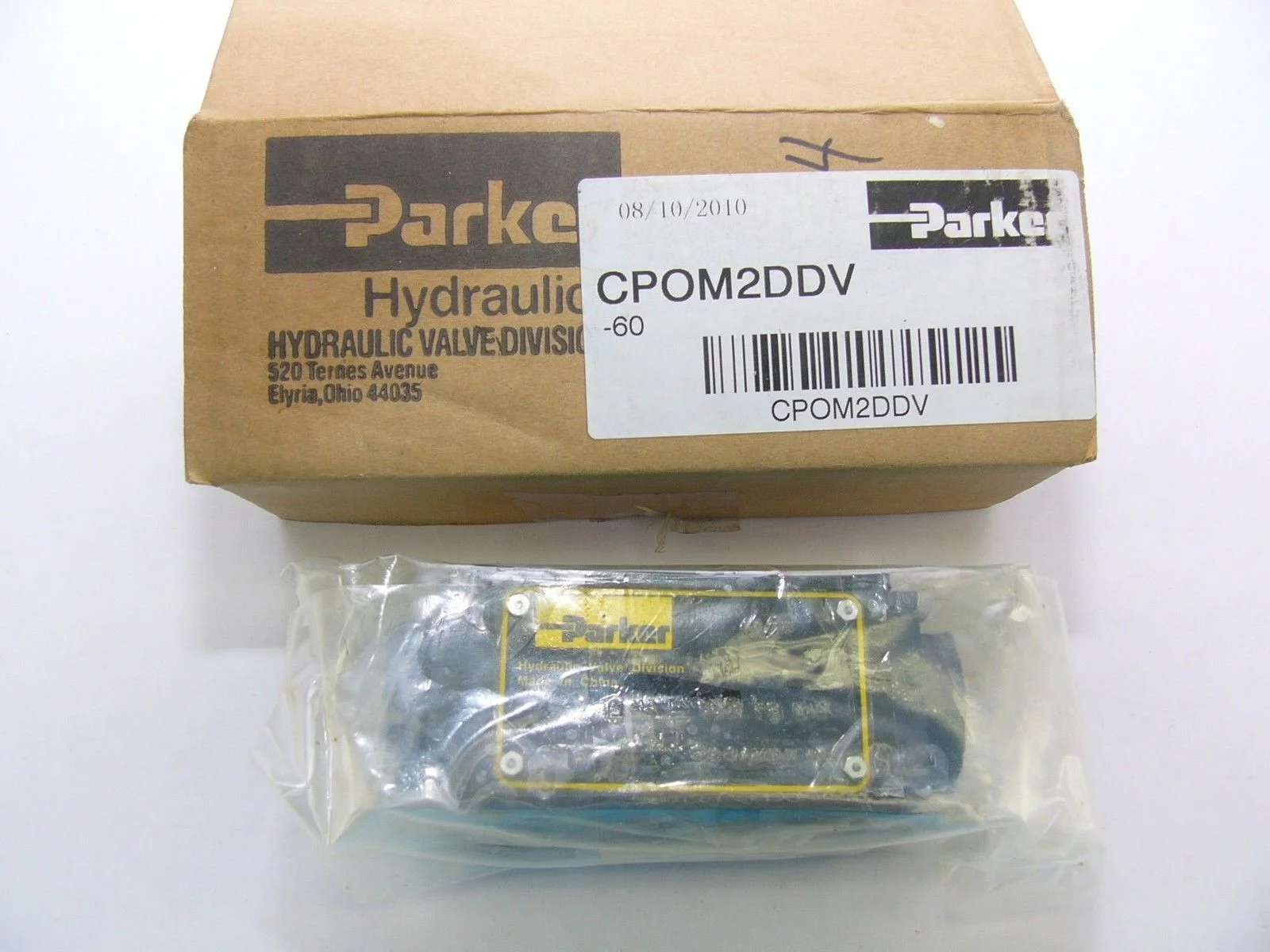 FAST SHIP! CPOM2DDV PARKER HYDRAULIC CHECK VALVE CP0M2DDV NEW IN BOX (F144) 1