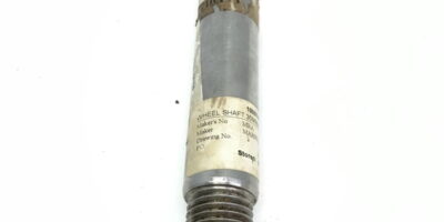 NEW MARINE ALUMINIUM 35MM X 235MM WHEEL SHAFT, STAINLESS STEEL, FAST SHIP, H130 1