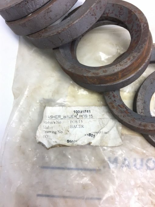 NEW LOT OF 7 BAUER POSITION 15 POS 15 WASHER, FAST SHIPPING, H130 2