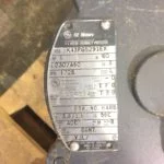 GENERAL ELECTRIC EXPLOSION PROOF ELECTRIC MOTOR 5K43PG5291EX 1 HP 1725 RPM NP14 2
