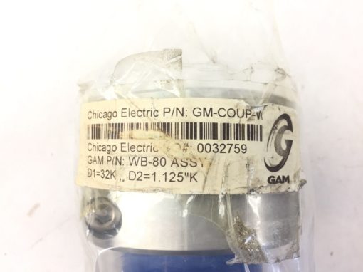 NEW! JAKOB GAM WB80 COUPLING ASSEMBLY (H275) 3