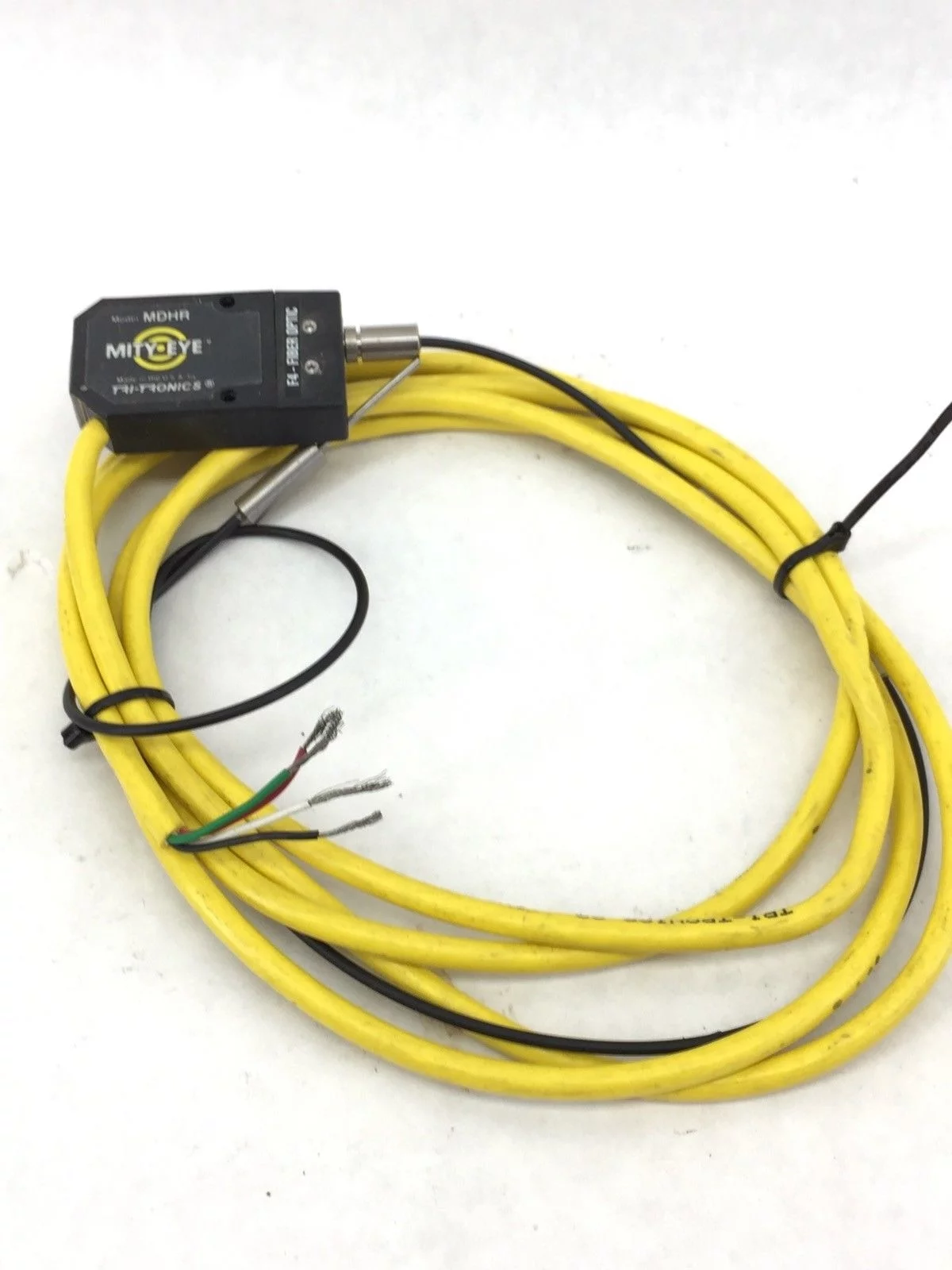 TRI-TRONICS MDHR MITY-EYE F4-FIBER OPTIC SENSOR with CONNECTOR (A616) 1
