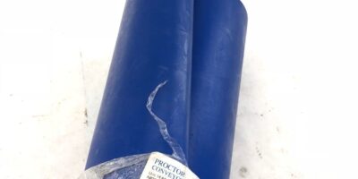 NEW PROCTOR CONVEYOR 2PU 1M530 LENGTH 250MM WIDTH CONVEYOR BELT, BLUE, (B419) 1