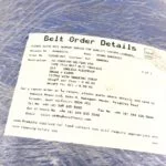 NEW 6M380 LENGTH 610MM WIDTH CONVEYOR BELT TT12 ENDLESS FLEXPROOF, BLUE, (TLO) 2