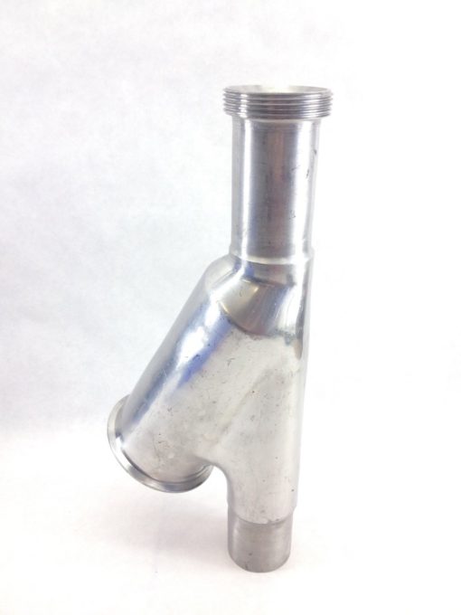 SS SANITARY FITTING WELD LATERAL 45* BALL CK VALVE HOUSING 2.25â? – 3
