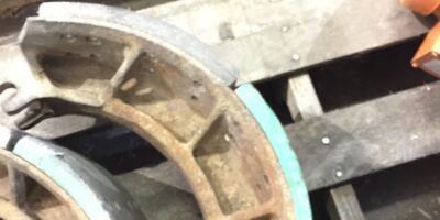 OTR III GF ANC 4515ED 5017-3 SEMI TRAILER BRAKE SHOE (NP15) 1