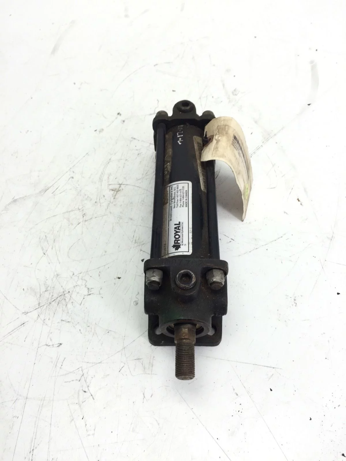 ROYAL WESTCOAST AIR CYLINDER R2F5A1A4A1, 2â? BORE, 5â? STROKE, 3/4â? ROD, NEW, (P1) 1