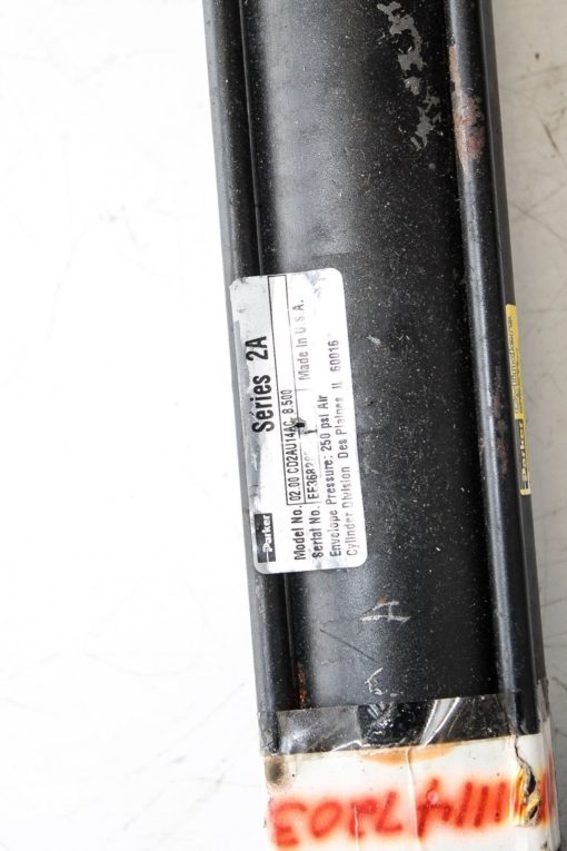 PARKER 02.00 CD2AU14AC 8.500 PNEUMATIC AIR CYLINDER 1â? B 8