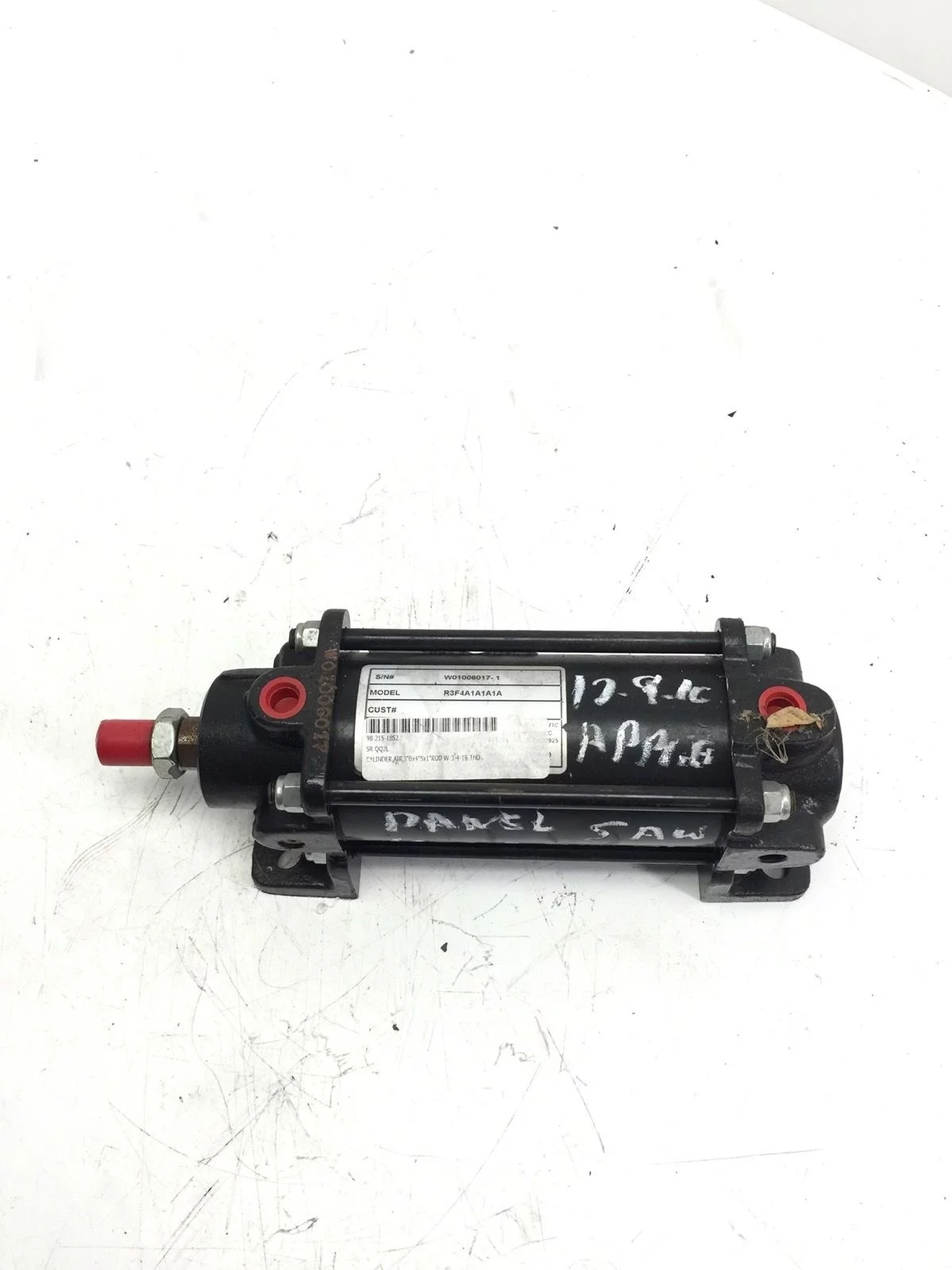 ROYAL WESTCOAST AIR CYLINDER, 3â? BORE, 4â? STROKE, 1â? ROD W/ 3/4-16 THD, NEW, P1 1