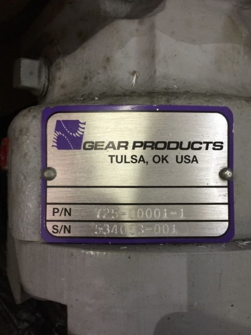 GEAR PRODUCTS 725-00001-1 GEAR PUMP 534053-001 (NP15) 2