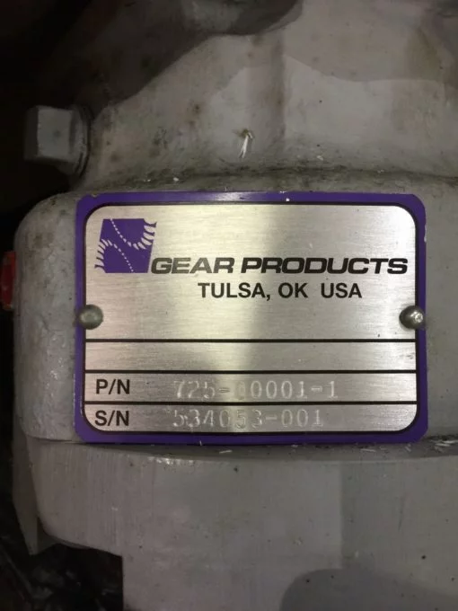 GEAR PRODUCTS 725-00001-1 GEAR PUMP 534053-001 (NP15) 2