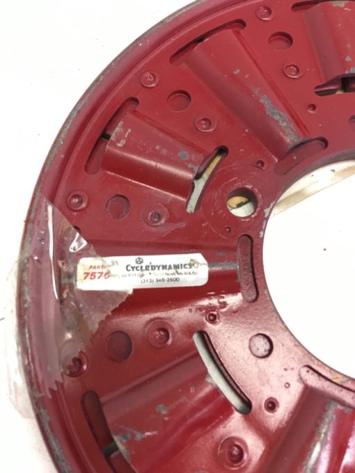 NEWÂ CYCLEDYNE 7570 ARMATURE PLATE FOR CYCLEDYNE DRIVE MOD K8-S22112, (B279) 2