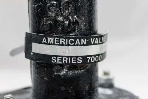 AMERICAN VALVES 7210W 4â? WAFER STYLE BUTTERFLY VALVE W/ LOCKING LEVER! (B128) 2