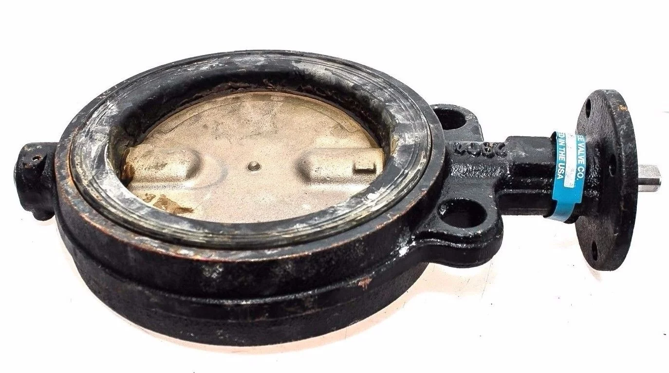 MILWAUKEE VALVE MW233E 6 WAFER TYPE 6â? PIPE BUTTERFLY VALVE! FAST SHIP! (B128) 1