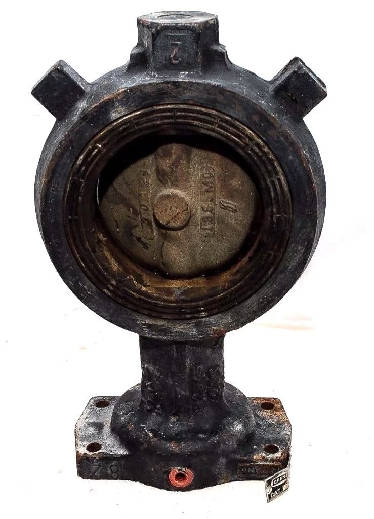 CRANE 21-SSB MONARCH 4â? RESILIENT SEATED BUTTERFLY VALVE! FAST SHIPPING! (B128) 1