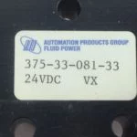 NIB!!! FLUID POWER 375-33-081-33 / 26E01017 OMNI AIR SOLENOID VALVE & COIL (B52) 2