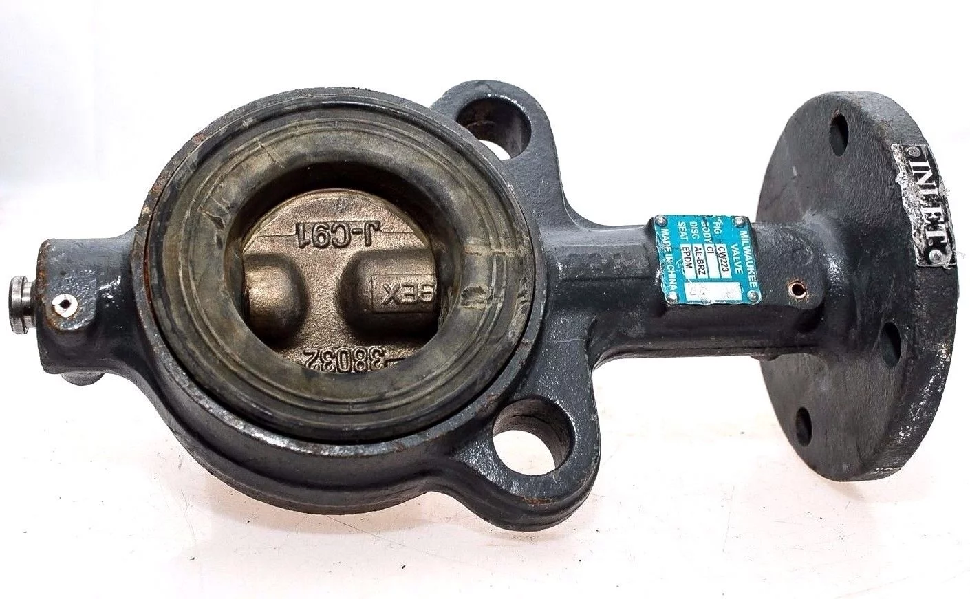 MILWAUKEE CW223 2 1/4” EPDM SEAT WAFER STYLEÂ BUTTERFLY VALVE! FAST SHIP! (B128) 1