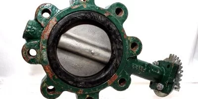 STOCKHAM LD 712 SS2-B 5″ 200PSI DUCTILE IRON BODY SS DISC BUTTERFLY VALVE (B128) 1