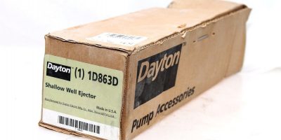 DAYTON 1D863D SHALLOW WELL EJECTOR NEW IN FACTORY SEALED BOX! FAST SHIP! Â (B129) 1