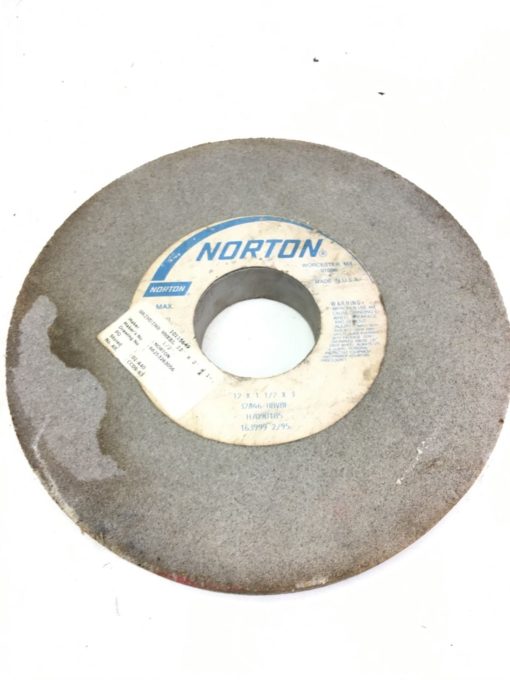 NEW Norton 12 X 1-1/2 X 3 GRINDING Wheel 32A46-H8VBE, FAST SHIPPING, B282 2