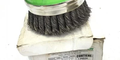 NEW IN BOX AUSTROMEX TENAZIT CLAVE 963 WIRE BRUSH, MAX 6500 RPM, (B282) 1