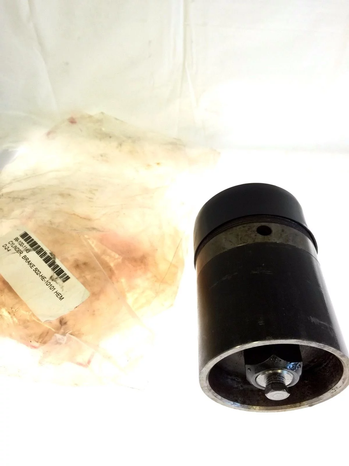 CUSTOM BUILT USNR HYDRAULIC CYLINDER, 502-HE-10101, NEW NO BOX, FAST SHIP, B56 1