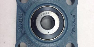 ASAHI F204 UC202 FOUR BOLT FLANGE MOUNTED BEARING (H44) 1