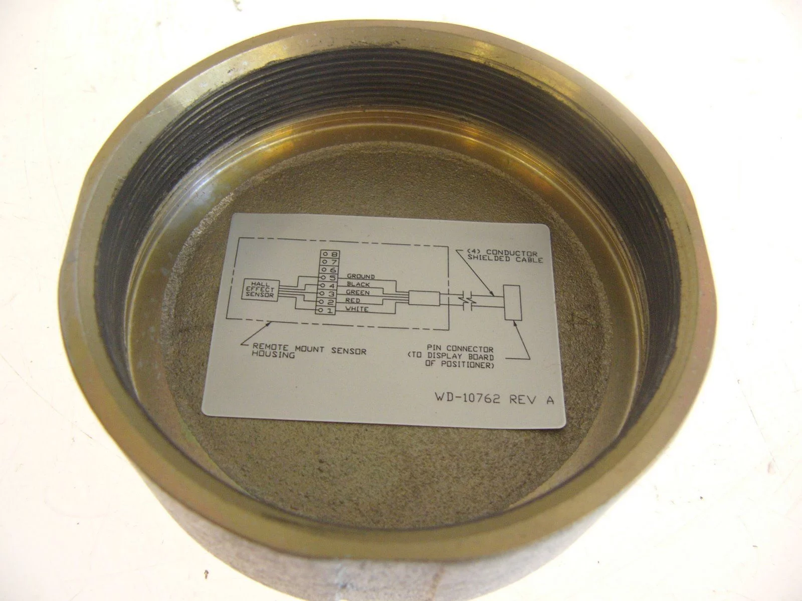 WESTLOCK VALVE POSITION SENSOR WD-10762 REV A GREAT CONDITION (F56) 2