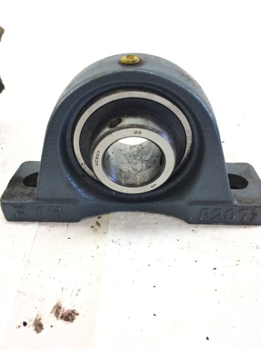 NEW FYH P207 PILLOW BLOCK BEARING WITH UC207-20 INSERT, FAST SHIPPING! HB5 1